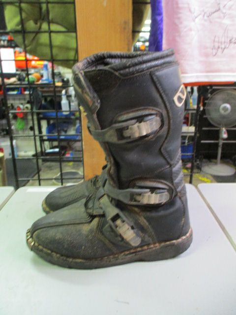 Used MSR VX1 Motorcross Boots Adult Size 6 - cracked