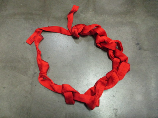 Used Red Nylon Sling Rope 27 Ft