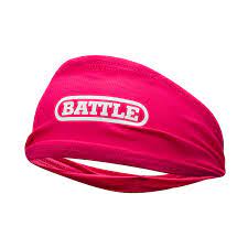 New Battle Lightweight Mesh Skull Wrap - White with Black Logo
