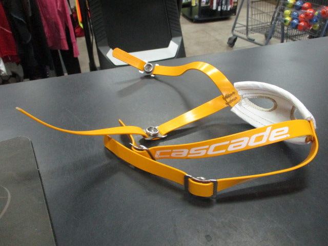Load image into Gallery viewer, Used Cascade Yellow Lacrosse Chin Strap
