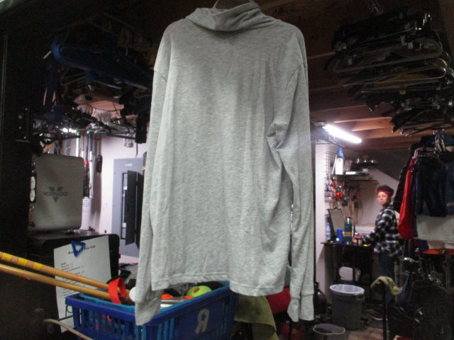 Load image into Gallery viewer, Used RIE Youth Large Grey Long Sleeve Shirt
