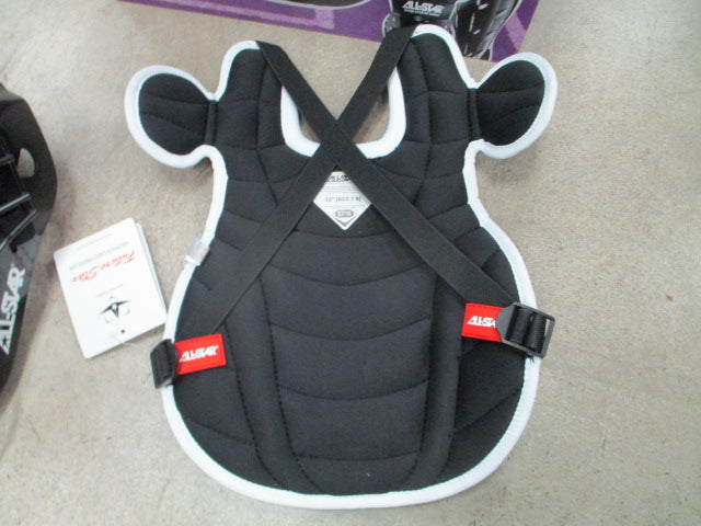 Load image into Gallery viewer, New All-Star Future Series Fastpitch Catcher&#39;s Set Ages 7-9 - Black
