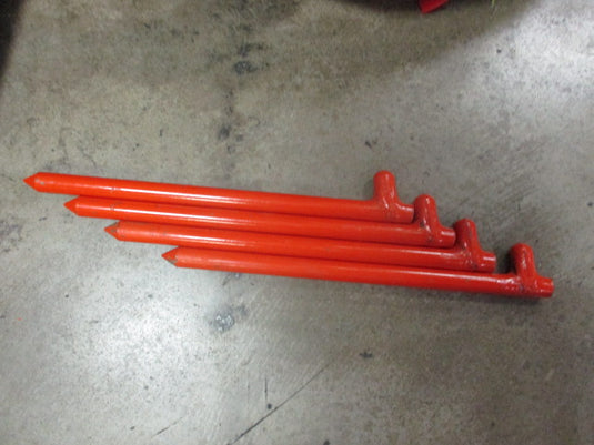 Used 12" Forged Head Stake - Set of 4