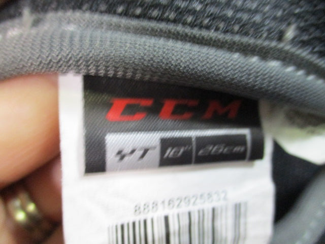 Load image into Gallery viewer, Used CCM QLT 230 10&quot; Hockey Shin Pads Size
