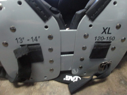 Used Tag Battle Gear Pro 50 Football Shoulder Pads Size XL 120- 150 lbs