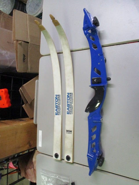 Load image into Gallery viewer, Used Easton Foundation Win &amp; Win Olympic Bow w/ Sight - 64&quot; , 14 lb
