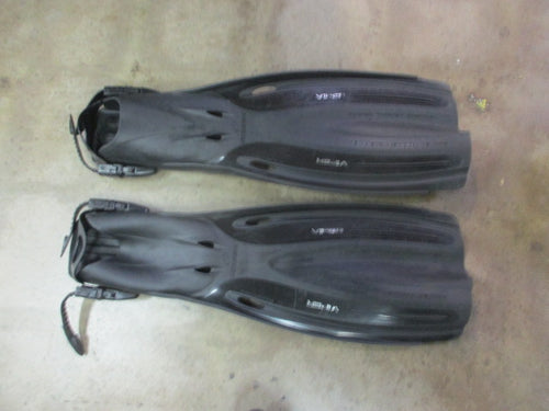 Used Oceanic Viper Open Heel Fins Size XL