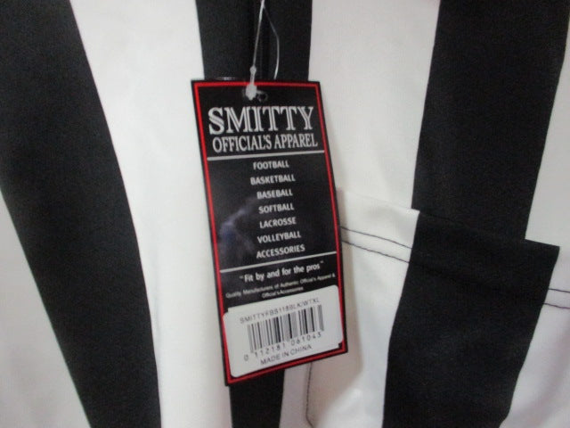 Load image into Gallery viewer, Smitty 2&quot; Stripe Long Sleeve Referee Jersey Size XL
