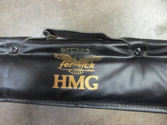 Used Fenwick HMG 64" Leather Fishing Rod Case