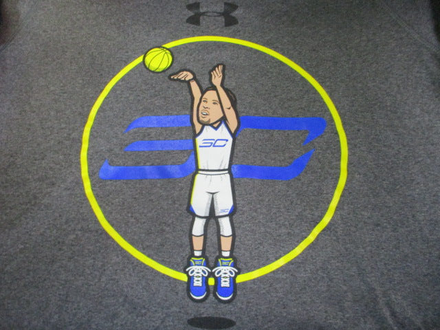 Load image into Gallery viewer, Used Under Armour Stephen Curry Shirt Youth Size Large
