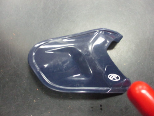 Used Rawlings Mach Jaw Guard - Navy - NEEDS ADJUSTMENT PIECE