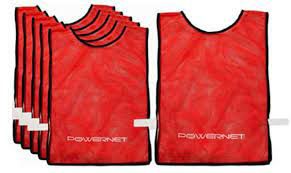 New PowerNet Youth Training Mesh Pinnies 6 pack