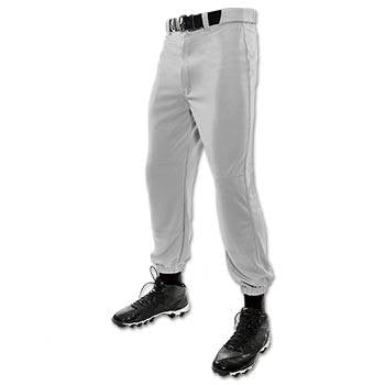 New Champro MVP Classic Baseball Pants Size Adult Large - Grey