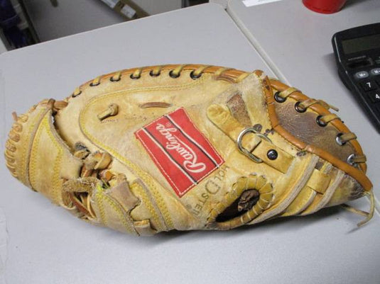 Used Rawlings Catchers Glove Tan