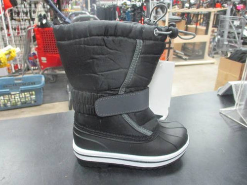 New WFS Kids Snow Stopper Boots Black Size 9