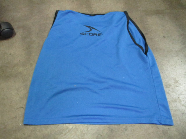 Load image into Gallery viewer, Used Score Blue Soccer Pinnie - Youth
