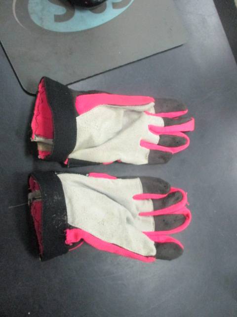 Load image into Gallery viewer, Used Kidder Pink Size Small Water Gloves
