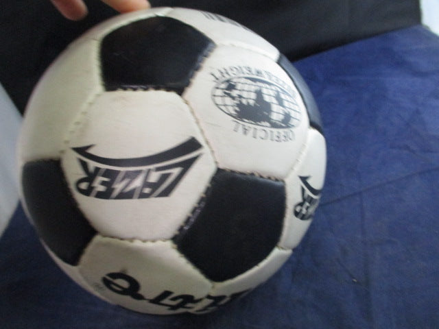Load image into Gallery viewer, Used Mitre Lazer Soccer Ball Size 3

