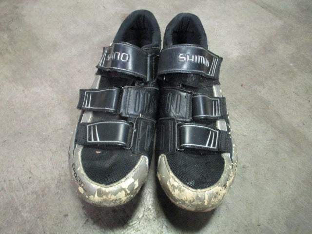 Load image into Gallery viewer, Used Shimano SPD SL Cycling Shoes Size 10.5
