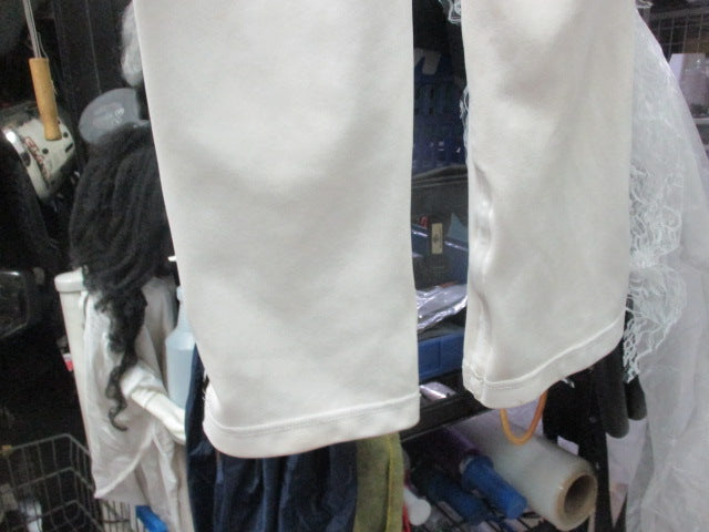 Load image into Gallery viewer, Used Champro Youth Large White Pants with Black Pinstripe (Has hole in back)
