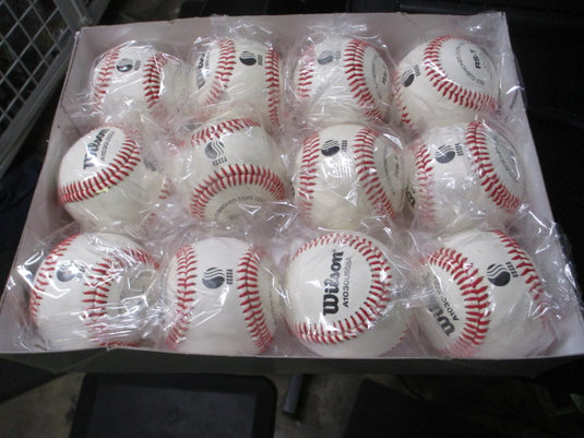 New Wilson A1030 USSSA Baseballs 1 Dozen