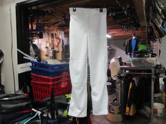 Used Champro White Open Bottom Baseball Pants Size Youth XL