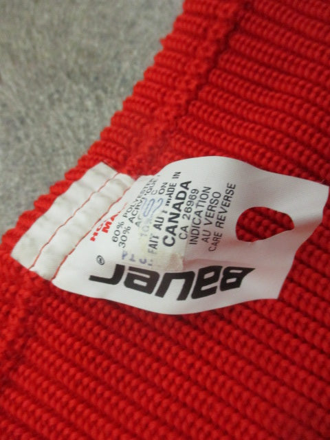 Used Bauer Sr. Red Hockey Socks