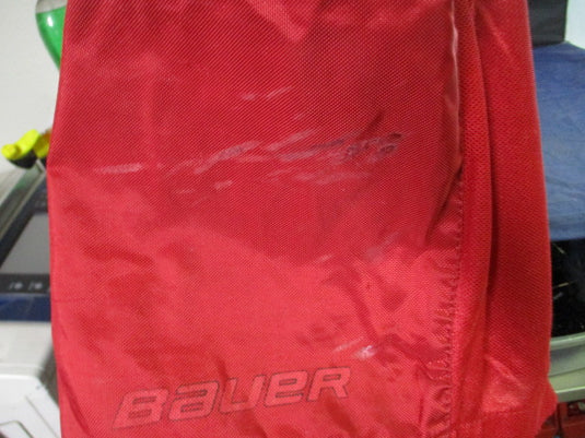 Used Bauer Supreme Hockey Shell Pants Adult Size Small - slight wear & hole