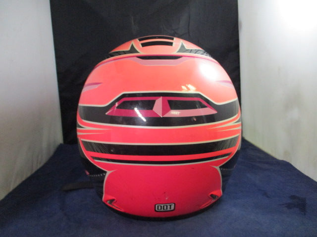 Load image into Gallery viewer, Used Fly Racing Pink Motorcross Helmet Youth Size Medium

