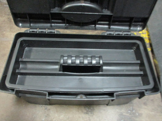 Used Organizing Tool Craft or Troubles Box 13 x 7 x 6 Black & Yellow