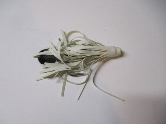 Used White Skirted Grub Lure