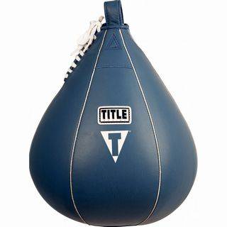 New Title Boxing Super Speed Bag 10 x 12 Blue
