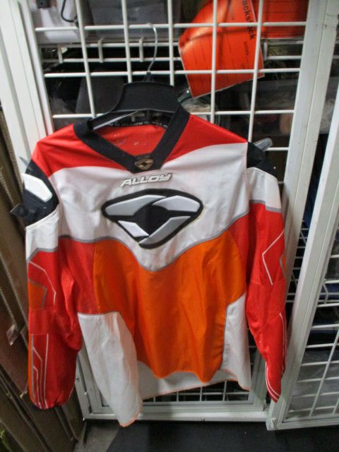 Used Alloy Motorcross Jersey Size Adult - peeling decals