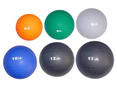 NEW Apollo Athletics 15 LB Rubber Medicine Ball