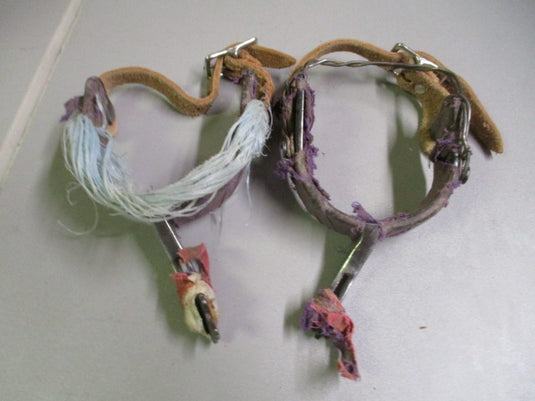 Used Bull Spurs With Straps