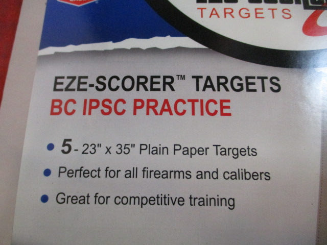 Load image into Gallery viewer, Birchwood Case Eze-Scorer Targets BC IPSC Practice - 5 Pack
