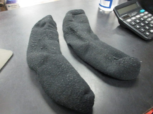 Used Black Youth Wool Socks