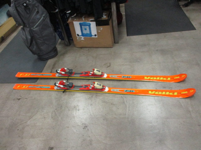 Load image into Gallery viewer, Used Volkl P30 RC Racing Downhill Skis w/ Marker Bindings 190cm
