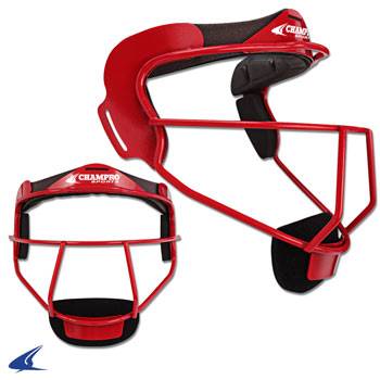 Champro Youth Softball Fielder's Mask - Scarlet Red