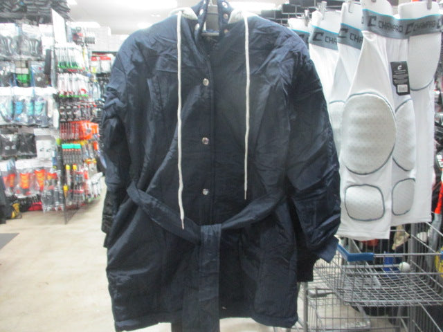 Load image into Gallery viewer, PRETTYGARDEN Women&#39;s Hooded Puffer Jacket Navy Size Small
