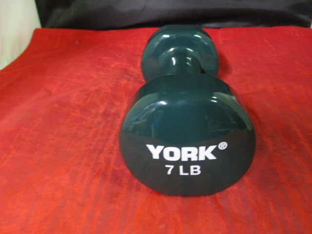 Load image into Gallery viewer, York 7lb Vinyl Coated Dumbbell
