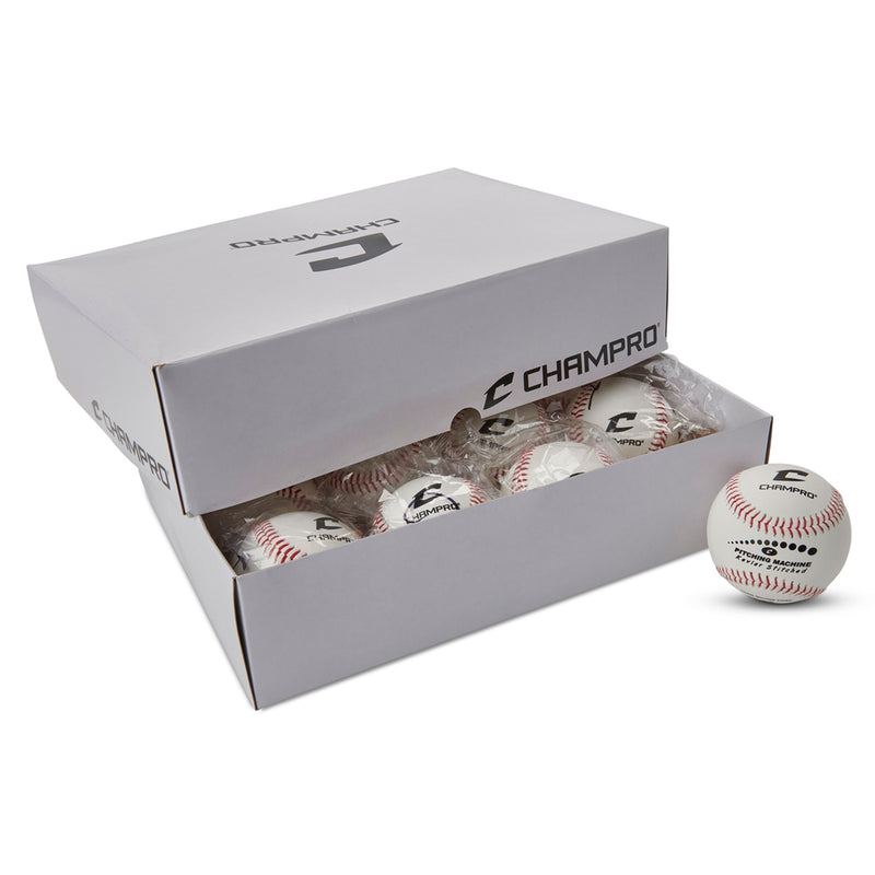 Load image into Gallery viewer, New Champro Pitching Machine Only Kevlar Stitched 9&quot; Baseball-1 Dozen
