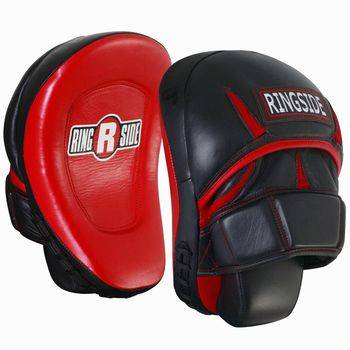New Ringside Pro Panther Punch Mitt Black / Red