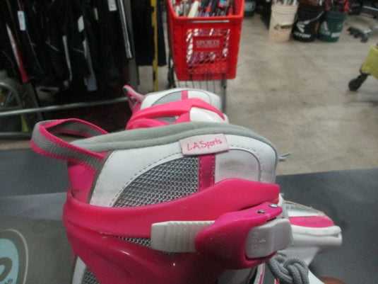 Used La Sports Womens Adjustable Inline Skates Size 8-10