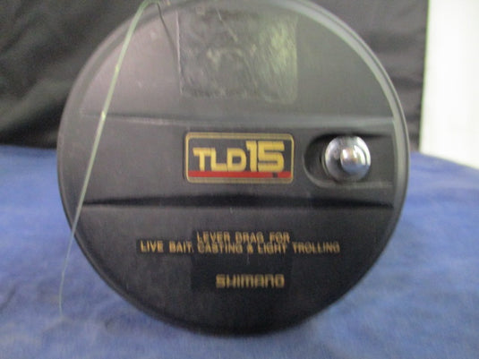 Used Shimano TLD15 Triton Level Drag Reel w/ Line