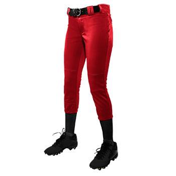 New Champro Red Tournament Softball Pants Size Youth XL