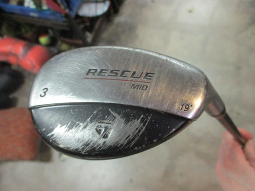 Used Taylormade Rescue Mid 3 Hybrid 19 Degree