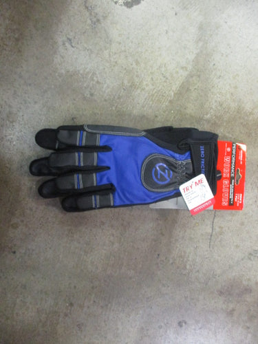 Zero Friction Work Gloves Men's One Size Blue / Black