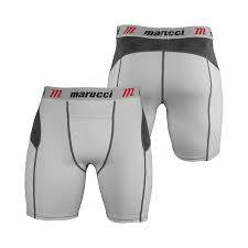 New Marucci Elite Padded Slider Shorts White XL