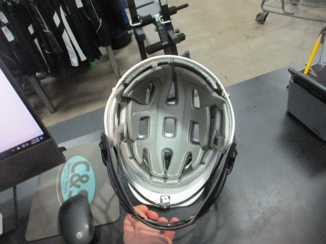 Load image into Gallery viewer, Used Cascade CPX White Softball Pitching  Helmet
